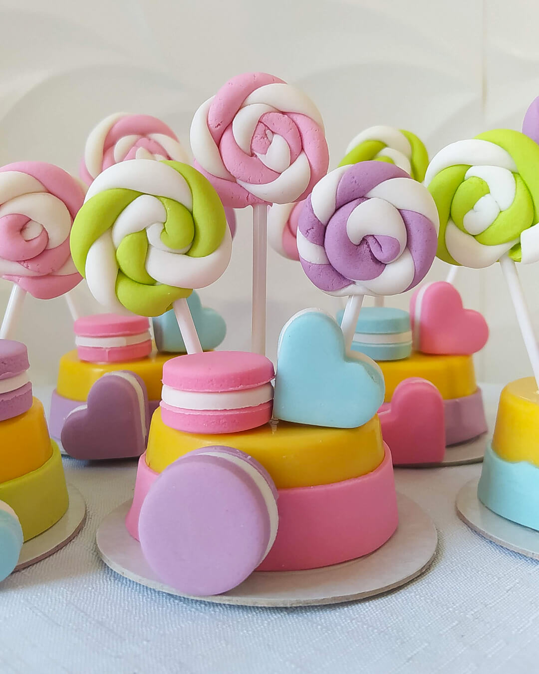 ALFAJOR decorado no tema candy