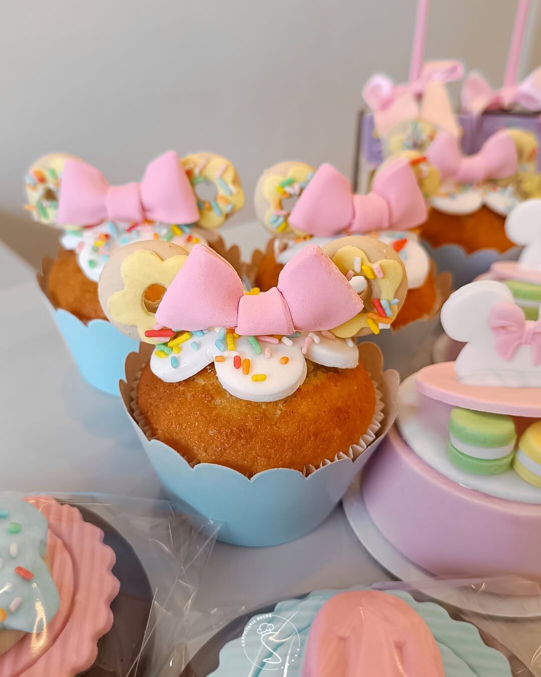 Cupcake modelado em 3D