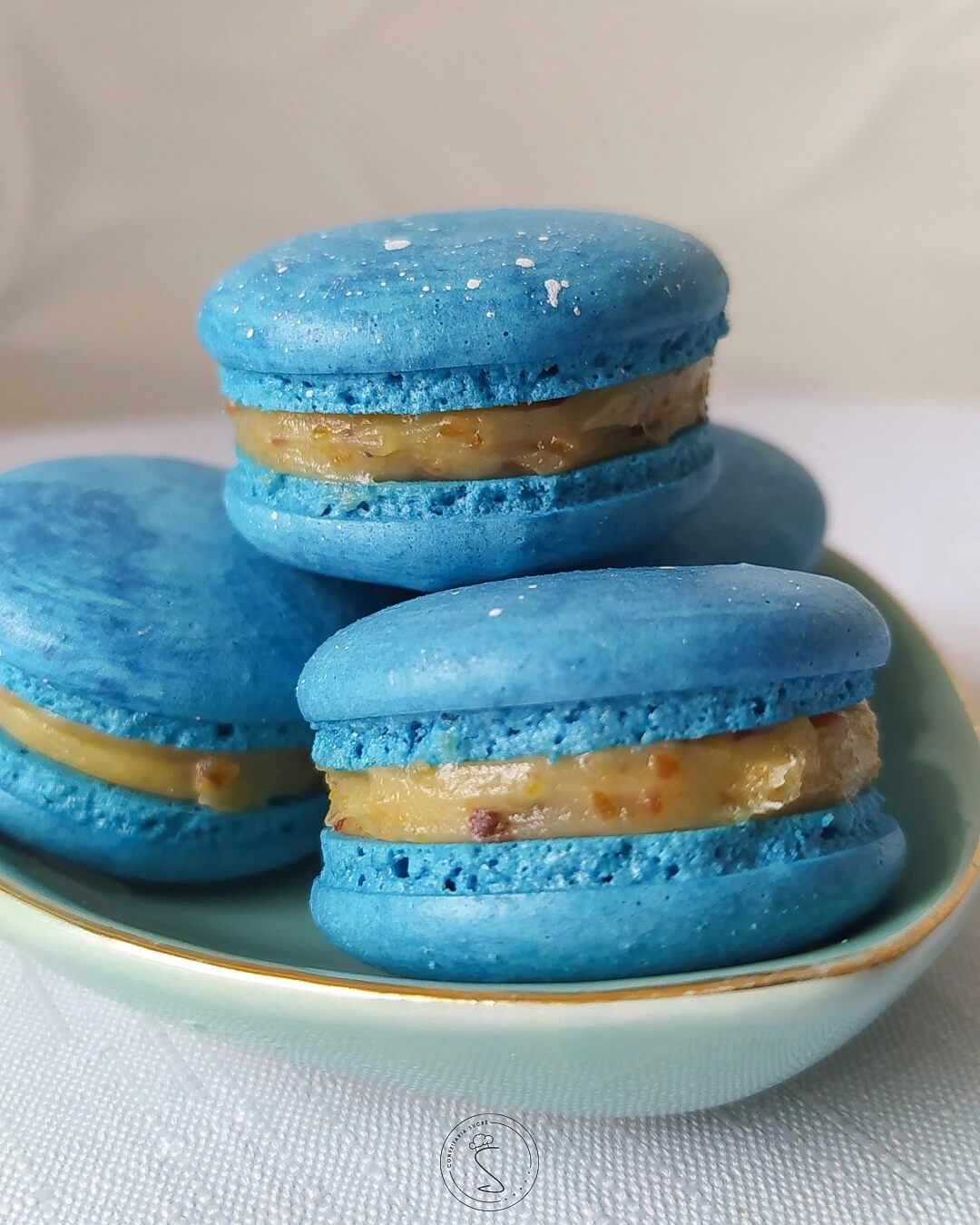 Macarrons de pistache
