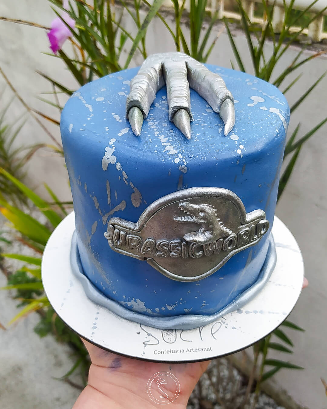 Bolo personalizado Jurassic world